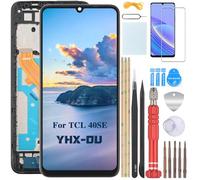 YHX-OU Écran Tactile LCD 6,75" avec Cadre pour TCL 40 SE T610K T610K2 T610P T610P2 Écran Tactile LCD de Rechange avec Outils + 1 Film de Protection d'écran