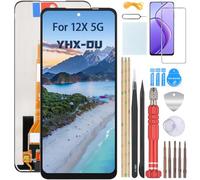 YHX-OU Écran Tactile LCD de 6,56" pour Realme C65 5G/12x RMX3997 Écran Tactile de Rechange en Verre Assemblage avec Outils