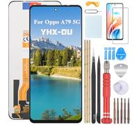 YHX-OU Écran Tactile LCD pour Oppo A79 5G CPH2553 CPH2557 Écran Tactile de Rechange en Verre avec Outils + 1 Film de Protection d'écran