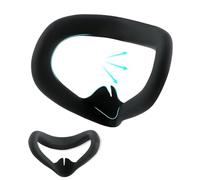 YHX-OU Face Cover Compatible avec Meta/Oculus Quest 3S Cache-Visage en Silicone,Les Accessoires pour Quest 3S Remplacement de Coussin