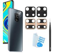 YHX-OU Lot de 3 pour Xiaomi Redmi Note 9S Redmi Note 9 lentilles en Verre trempé pour Appareil Photo arrière Redmi Note 9 Redmi Note 9s