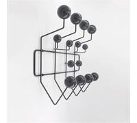 YHXAIQ Fixation Murale Patère Boule en Bois, Bois Massif + Métal Crochet Porte Manteau pour Vestes, Chapeaux, Sacs dans Entrées et Chambres(Color 6)