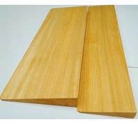 YHXAIQ Rampe de Seuil en Bois Massif - Portable Léger pour Fauteuils Roulants/Chariots, Robustesse Stable, Adapté Trottoirs/Intérieur(80 x 25 x 5 cm)