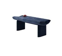 YHxFlux Banc d'entrée Long Wooden Upholstered Shoe-Changing Stool Coat Rack Bedroom Velvet Bed-End pour Couloir(XS)