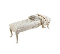 YHxFlux Banc d'entrée Tabouret de Chevet en Bois for Chambre à Coucher européenne, Simple et léger, Tabouret Langer Luxe, décoratif for Salon, Banc canapé pour Couloir