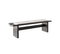 YHxFlux Banc d'entrée Wooden Long Shoe-Changing Bench Bedroom Bed End Upholstered Leather Sofa pour Couloir(Grand)