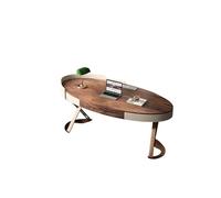 YHxFlux Bureau d'ordinateur Bureau en Bois de frêne d'étude Simple et Moderne d'écriture Type Villa Designer Noyer pour étudier(180 * 81.8 * 75cm)