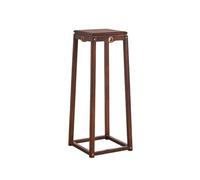 YHxFlux Facile à déplacer Étagère trapézoïdale for bonsaï d'intérieur, Table d'appoint de Salon Chinoise en Bois d'hévéa