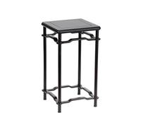 YHxFlux Facile à déplacer Tabouret à Plantes en Bois de Santal Violet, Support for bonsaï, théière et Vase, for la Maison Le Bureau