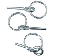 YHXiXi Lot de 3 anneaux de rechange pour tente - Accessoires de tente - Pour camping, randonnée, voyage