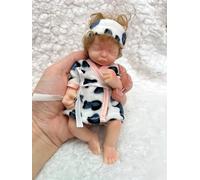 YHYQiFei Mini poupée Reborn Baby Dolls de 15,2 cm en silicone, pas de vinyle, poupée nouveau-né réaliste, qui semble réaliste (Y)