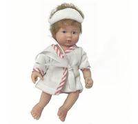 YHYQiFei Mini poupée Reborn Baby Dolls de 15,2 cm en silicone, pas de vinyle, poupée nouveau-né réaliste, qui semble réelle (taille S)