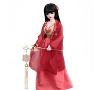 YHYQiFei Poupée Bjd 1/4 de 40,6 cm - Poupée SD faite à la main - Figurine d'action de collection pour décoration de bureau et bureau - Coffret cadeau (F)