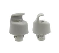 yhyttr 2x Clip de pare-soleil, Convient for Nissan, X-Trail T32 Teana Altima Rogue Sport Pathfinder Maxima Titan, Convient for Infiniti, QX56 QX60 Support de suspension Clip de support pour parasol