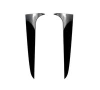 yhyttr Aileron latéral de fenêtre arrière, Convient for X3, F25 2011-2017, autocollant de becquet latéral ABS noir brillant, garniture de séparateur de Canards, pièces extérieures Bande décorative de