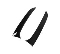 yhyttr Aileron latéral de lunette arrière 2 pièces, Convient for la série 1, F20 F21 2012-2019 ABS noir brillant anti-vieillissement Bande décorative de becquet latéral de lunette arr
