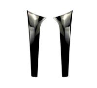 yhyttr Couvercle d'aile latérale de becquet de séparateur de fenêtre arrière, Convient for W166, classe ML ML63 ML250 ML330 classe GLE GLE63 2012-2018 autocollant Bande décorative de becquet latéral d