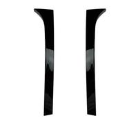yhyttr Garniture de becquet latéral d'aile de séparateur de fenêtre arrière de voiture 2 pièces, Convient for Skoda, superbe break B6 2008-2015 autocollant de couverture par déflecteur ABS Bande décor