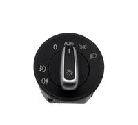 yhyttr Interrupteur de commande phare antibrouillard, Convient for Skoda, Octavia II 2004-2013 1Z0941431K interrupteur de phare