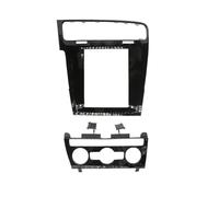yhyttr Panneau Stéréo De Voiture, Convient For Volkswagen/GOLF 7 2014-2018 2DIN 9,7 Pouces Android GPS Lecteur VERTICAL Radio panneau de façade d'autoradio(9.7 frame)