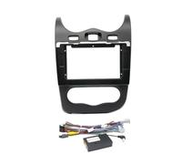 yhyttr Panneau Stéréo For Voiture, Convient For Renault, Sandero 2013, 2 DIN, 10,1 Pouces, Radio, Android, GPS, Lecteur MP5 panneau de façade d'autoradio(Frame and cables)