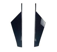 yhyttr Revêtement d'habillage d'aile latérale de becquet de lunette arrière, Convient for Volkswagen, Convient for Golf, 8 MK8 2020-2022 ABS accessoires d'autocollant de décoration extérieure de voitu