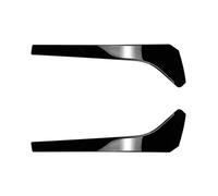 yhyttr Séparateur d'aile de becquet latéral de fenêtre arrière 2 pièces, Convient for Volkswagen, Convient for Tiguan, MK2 2017-2020 Rline par ABS noir brillant aspect carbone Bande décorative de becq