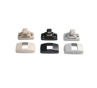 yhyttr Support de fixation for pare-soleil, Convient for VW, Golf 4 GTI, Jetta A4, Passat B5 B6, Polo 9N, Gol T4 T5, Beetle, Octavia 2 A5 3B0857563 Clip de support pour parasol(Beige 1 Set)