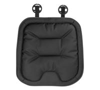 YHZCFWSF Coussin de Siège Auto Avant pour Citroen ami AMI 2020 2021 2022 2023 2024 2025 Cuir Nappa Antidérapant Ergonomique Respirant Rembourrage Confortable Accessoires, Black Style