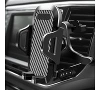 YHZCFWSF Support Téléphone Voiture pour Volkswagen Transporter T6 2016-2025 Support Smartphone à Ventouse Rotatif 360° de Bord & Grille d’Aération Auto Accessoire,B