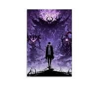 YHZCSCDXY Solo Leveling - Impression sur toile - Décoration murale - Décoration pour chambre à coucher - 20 x 30 cm - Style sans cadre