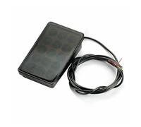 YHZRDMSK Voiture feu Pare-chocs Arrière Feu Signalisation Arrière Universel Pour Voiture Voyant D'avertissement Rouge Freinage Pour Becquet