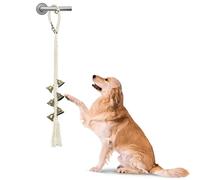 YI Boutique Sonnette d'apprentissage de la propreté, Longueur augmentée à 92cm, Cloches de Dressage de Chiens | Clochettes de Porte pour Chien réglables, Dressage de Chiots pour Chiens pour débutants