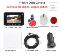 Yi-Caméra De Tableau De Bord Intelligente Pour Voiture,Écran Full Hd 2.7,Vision Nocturne,Adas Yl Ultra,Adas,Édition Anglaise,1080 - Type Yl Ultra Internatio-32g