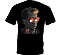 YI JAN Falling Down v10 Michael Douglas T-Shirt Movie Poster Black Black XXL