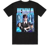 YI JAN Jenna Ortega Homa T-Shirt S