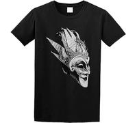 YI JAN SUIYI HDN Men's B~o~r~i~s BR~EJ~CH@A T-Shirt Min!imal DJ Black Black Black L