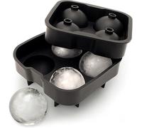 YIAGUN Moule à glaçons en silicone de qualité alimentaire 4 x 4,5 cm pour cocktail, whisky, liqueur et autres boissons - Lot de 1