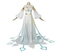 YIAIU Costume de cosplay de l'anime Klee Hutao Genshin Impact avec tous les personnages - Tenue de fête d'Halloween (Rukkhadevata, taille L)