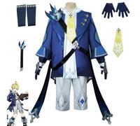 YIAIU Costume de cosplay de l'anime Klee Hutao Genshin Impact avec tous les personnages - Tenue de fête d'Halloween (Mika Schmidt, XL)