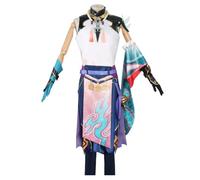 YIAIU Costume de cosplay de l'anime Klee Hutao Genshin Impact Tous les personnages Cosplay Uniforme Tenue de fête d'Halloween, Xiao., X-Large