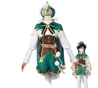 YIAIU Costume de cosplay de l'anime Klee Hutao Genshin Impact Tous les personnages Cosplay Uniforme Tenue de fête d'Halloween, Venti, XX-Large