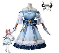 YIAIU Costume de cosplay de l'anime Klee Hutao Genshin Impact Tous les personnages Cosplay Uniforme Tenue de fête d'Halloween, Nilou, 3X-Large