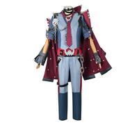 YIAIU Costume de cosplay de l'anime Klee Hutao Genshin Impact tous les personnages - Tenue de fête d'Halloween (Wriothesley, XXL)