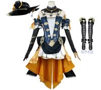 YIAIU Costume de cosplay de l'anime Klee Hutao Genshin Impact tous les personnages - Tenue de fête d'Halloween (avia, taille L)