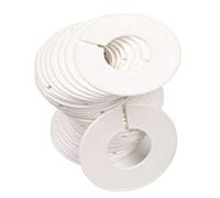 YianBestja DIY Diviseurs séparateur de Taille Rond Vêtements de Taille cintres Intercalaires Rangement pour Penderie Armoire Placard Magasin (50PCS diviseurs de Taille de vêtements)