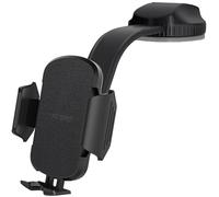 Yianerm Support Telephone Voiture Ventouse Porte Telephone Voiture, Universal Pare-Brise Tableau de Bord Rotation 360° Support Téléphone Voiture Compatible avec Tous Les Telephone 4-7" (Noir)