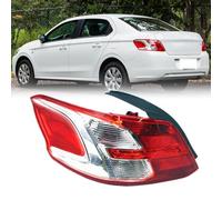 YIANKWY Feu arriére Ensemble Feux Arrière de Voiture pour Peugeot 301 2014 2015 2016 2017 2018 Multifonction Feu Stop Arrière de Clignotants Remplacement,A