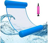 Yi'antai Multi Usage Flottantes Hamac, Hamac Gonflable pour Piscine, Flotteur Gonflable Piscine 4 -en-1Flottant avec Pompe à Air Multi-Usage Pliable Flottantes Hamac Portable Flotteur Ultraléger