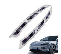 Yianyal Autocollants réfléchissants d'avertissement, autocollants réfléchissants automobiles, autocollant automobile imperméable, autocollant pour sourcils de roue de voiture, accessoires extérieurs